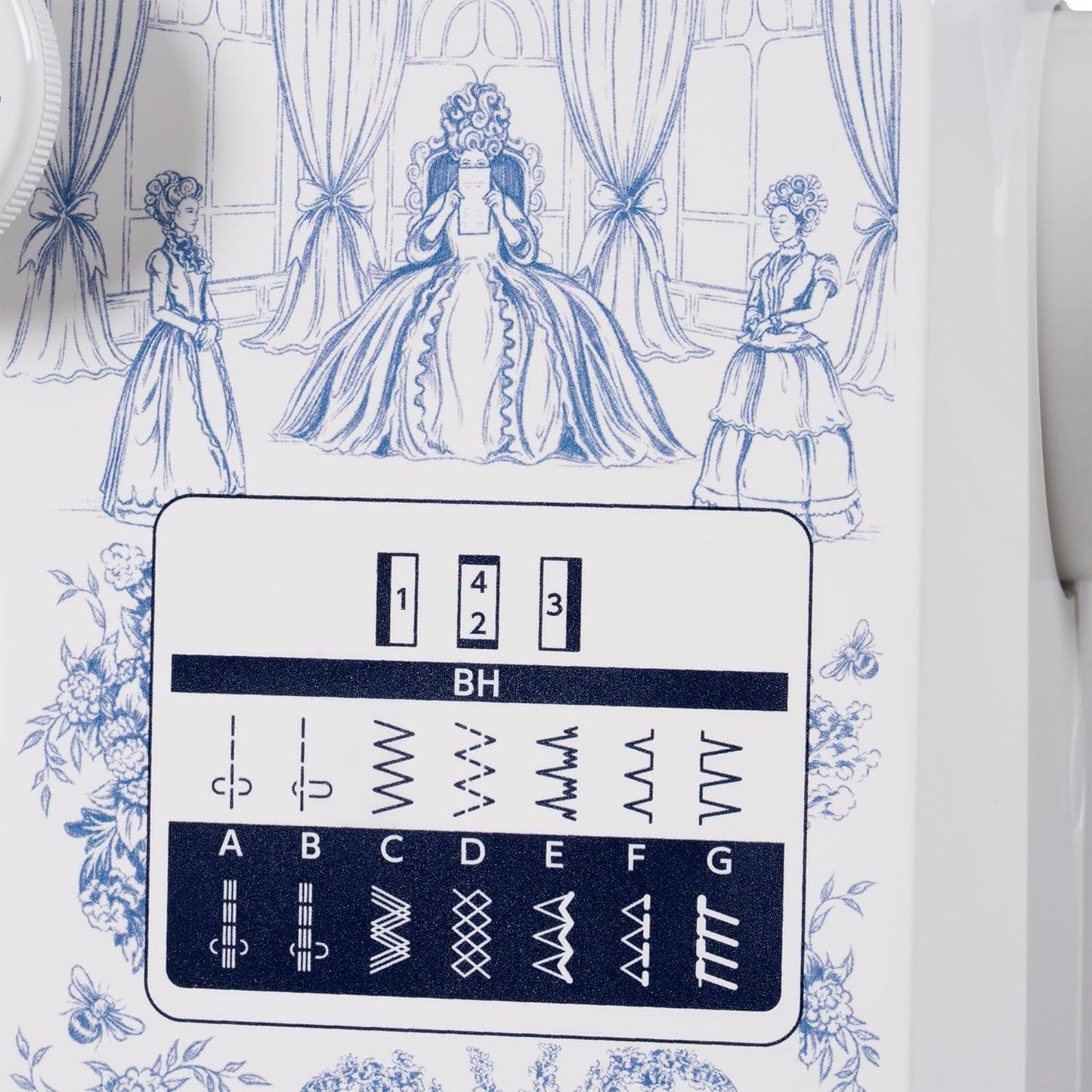 Janome Wisteria Promenade Sewing Machine: Sew Like Royalty