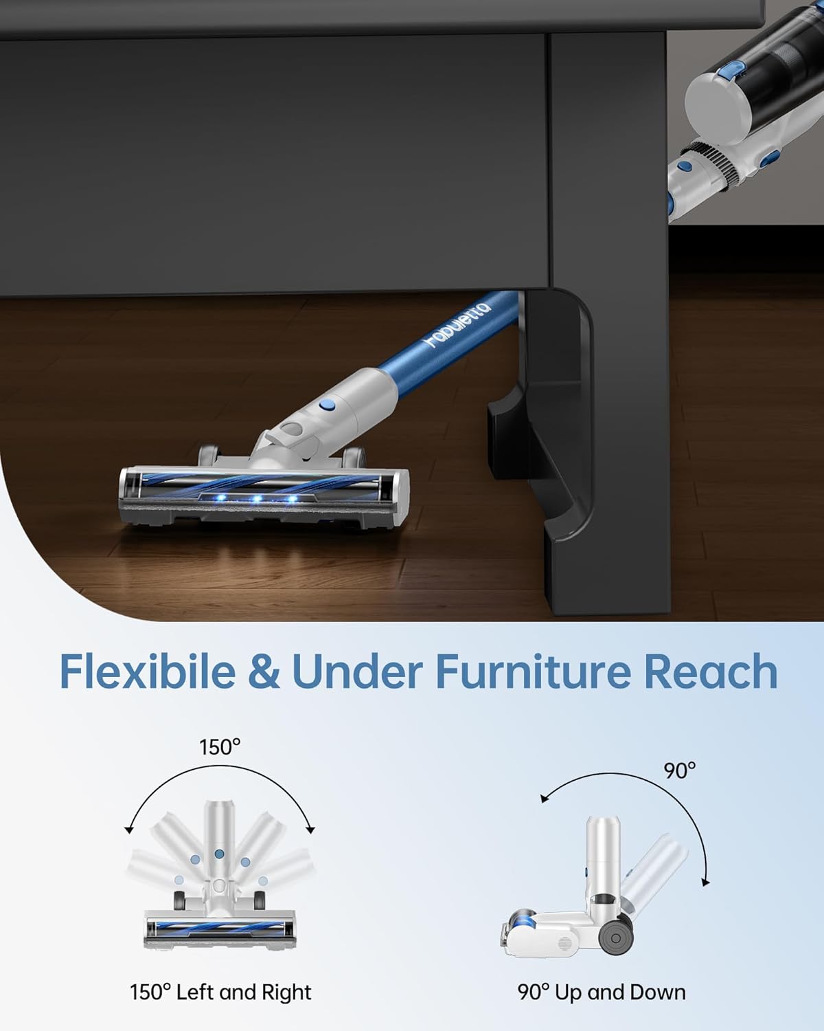 Shark Cordless Stick Vacuum with FloorDetect - Intelligent Cleaning. Zero Hassle.