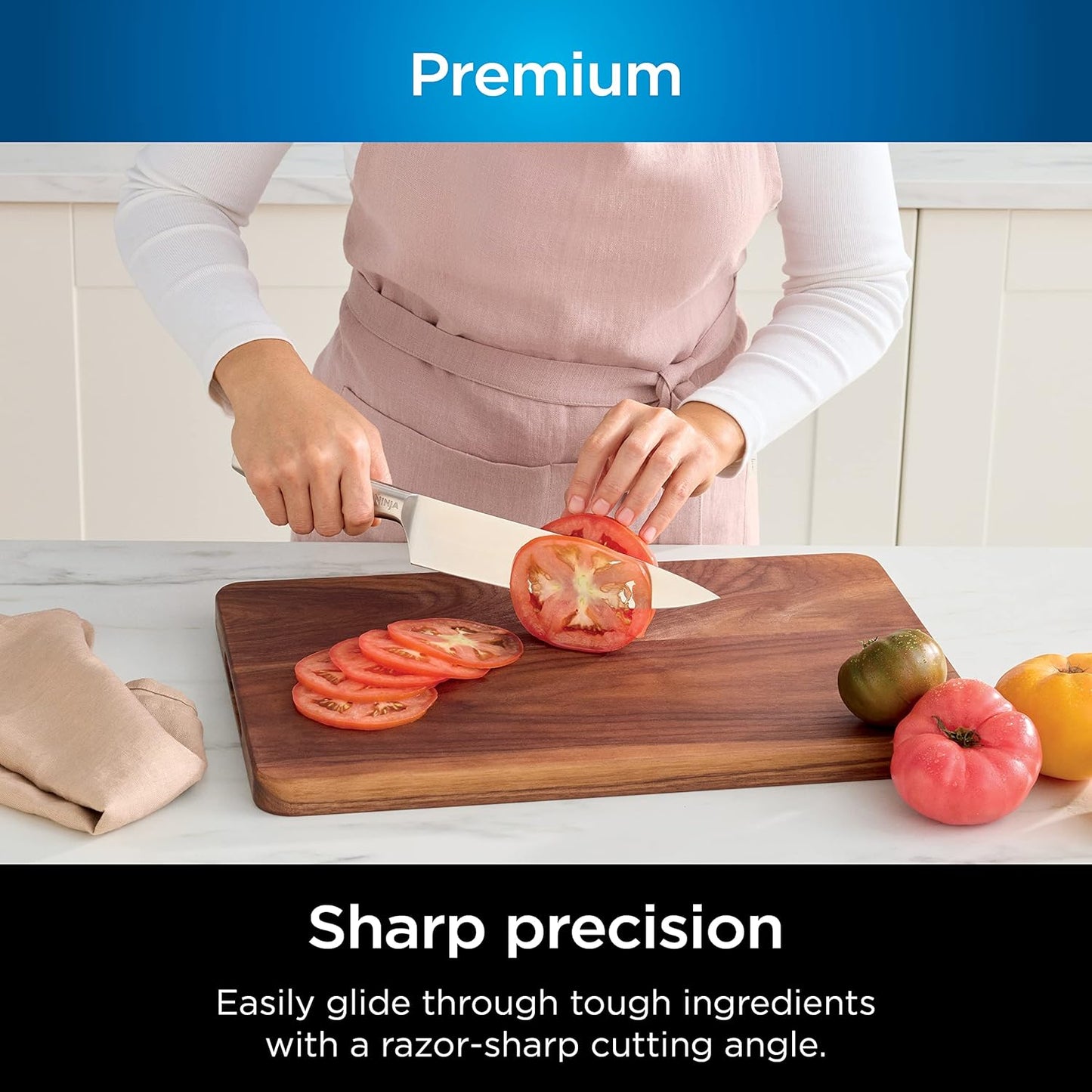 Ninja NeverDull Essential Knife System 12 Piece Set - Stainless Series