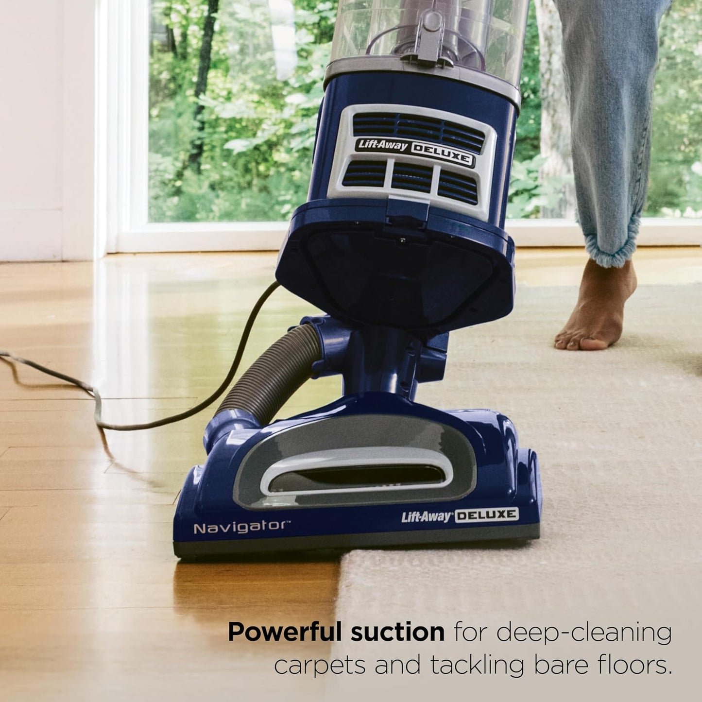 Shark Navigator® Lift-Away® Deluxe: The Ultimate Versatile Vacuum for Deep Cleaning & Allergy Relief