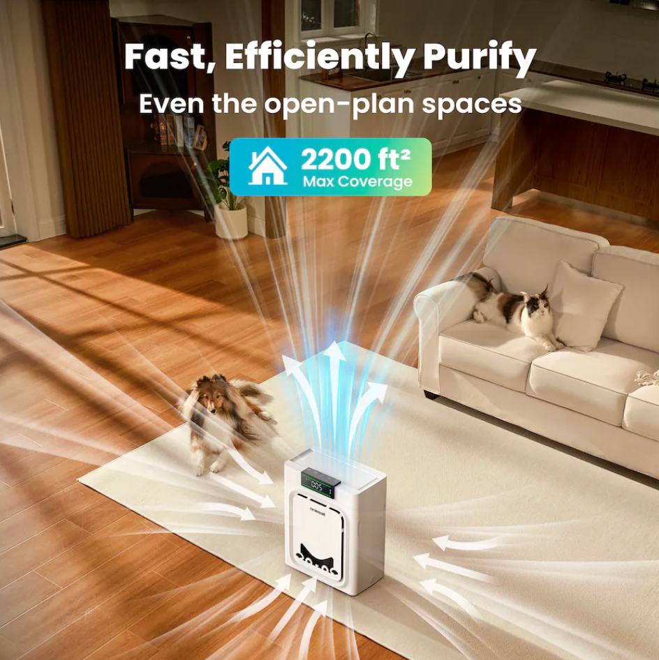 Oneisall Pet Air Purifier: Breathe Pure, Even with Furry Friends